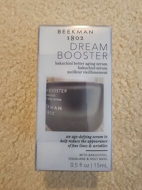 Beekman 1802 Bakuchiol Night Serum - White & Clear Packaging